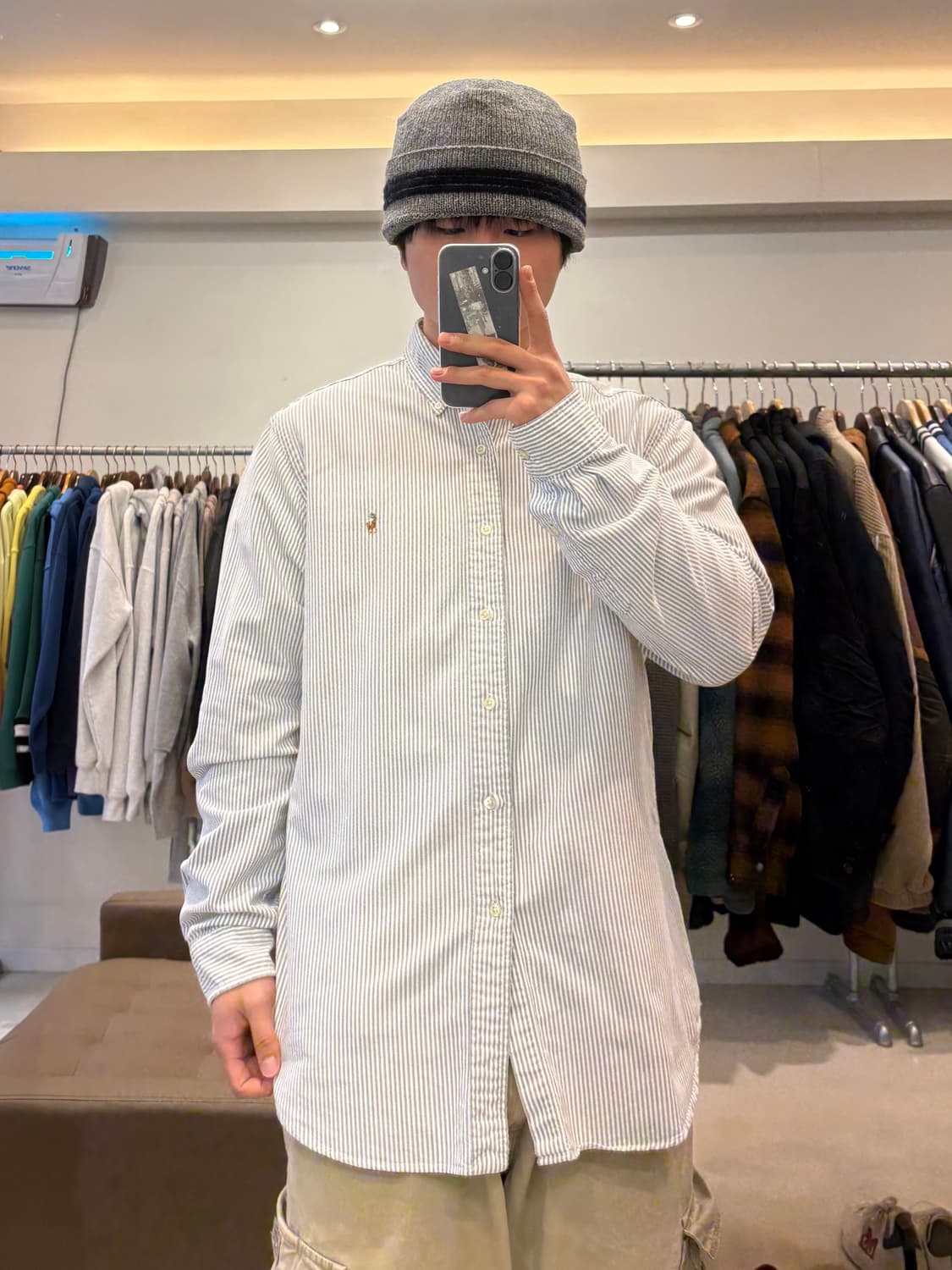 폴로 랄프로렌 스트라이프 셔츠 상품이미지5