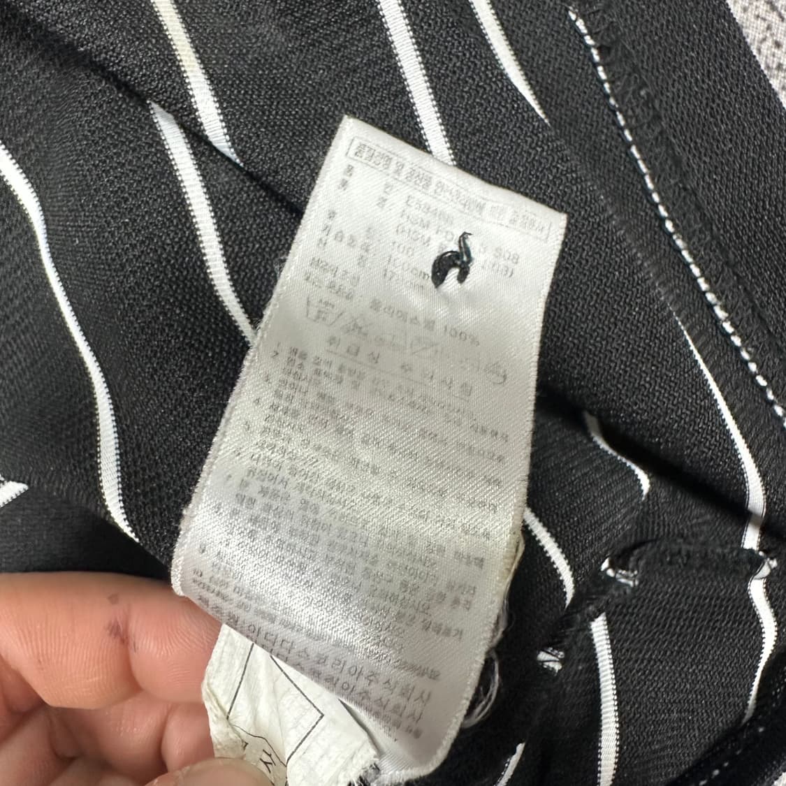 ✨ (바배) 아디다스 스트라이프 카라 반팔티  상품이미지5