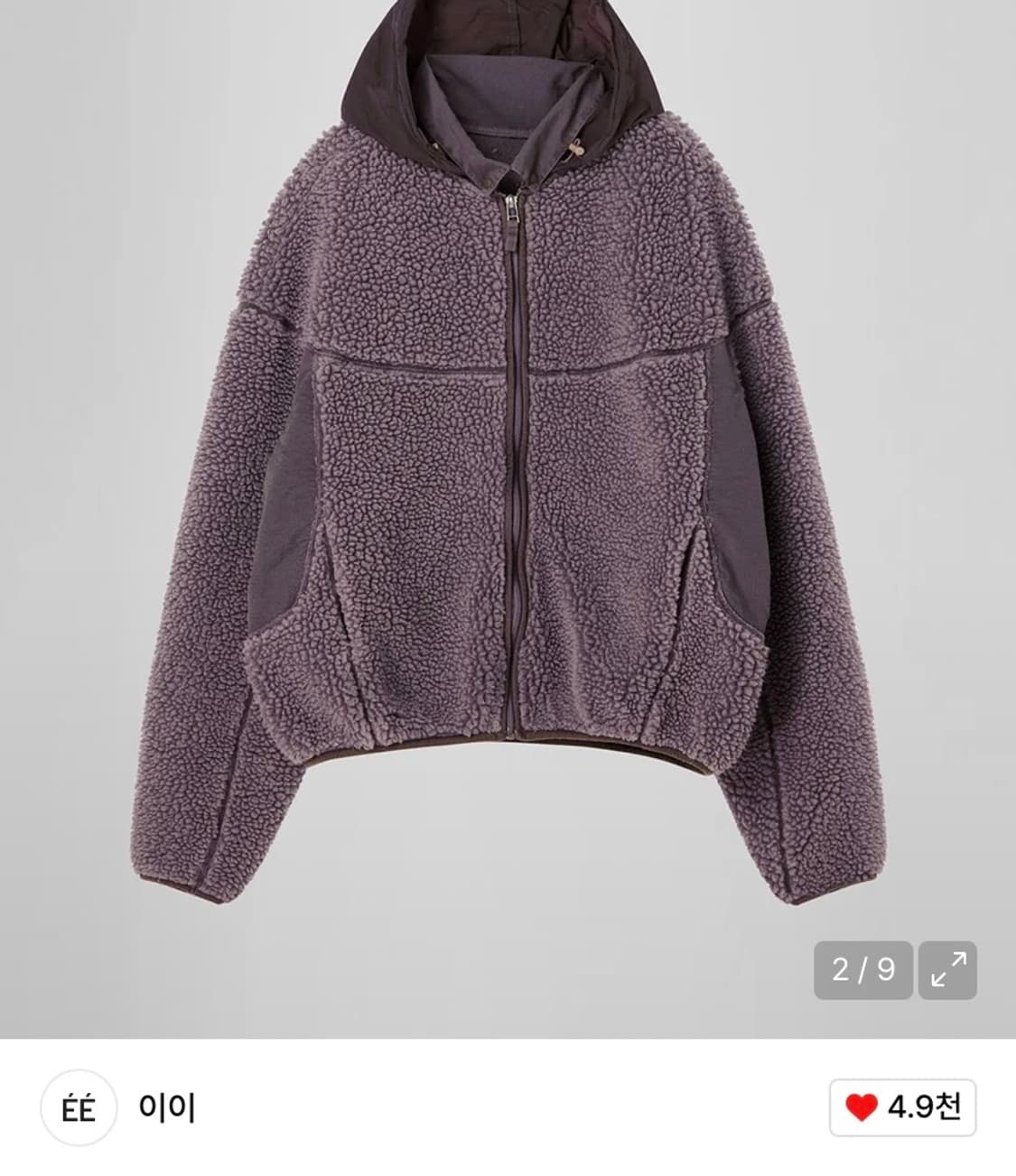 EE 플리스 자켓 L 상품이미지3