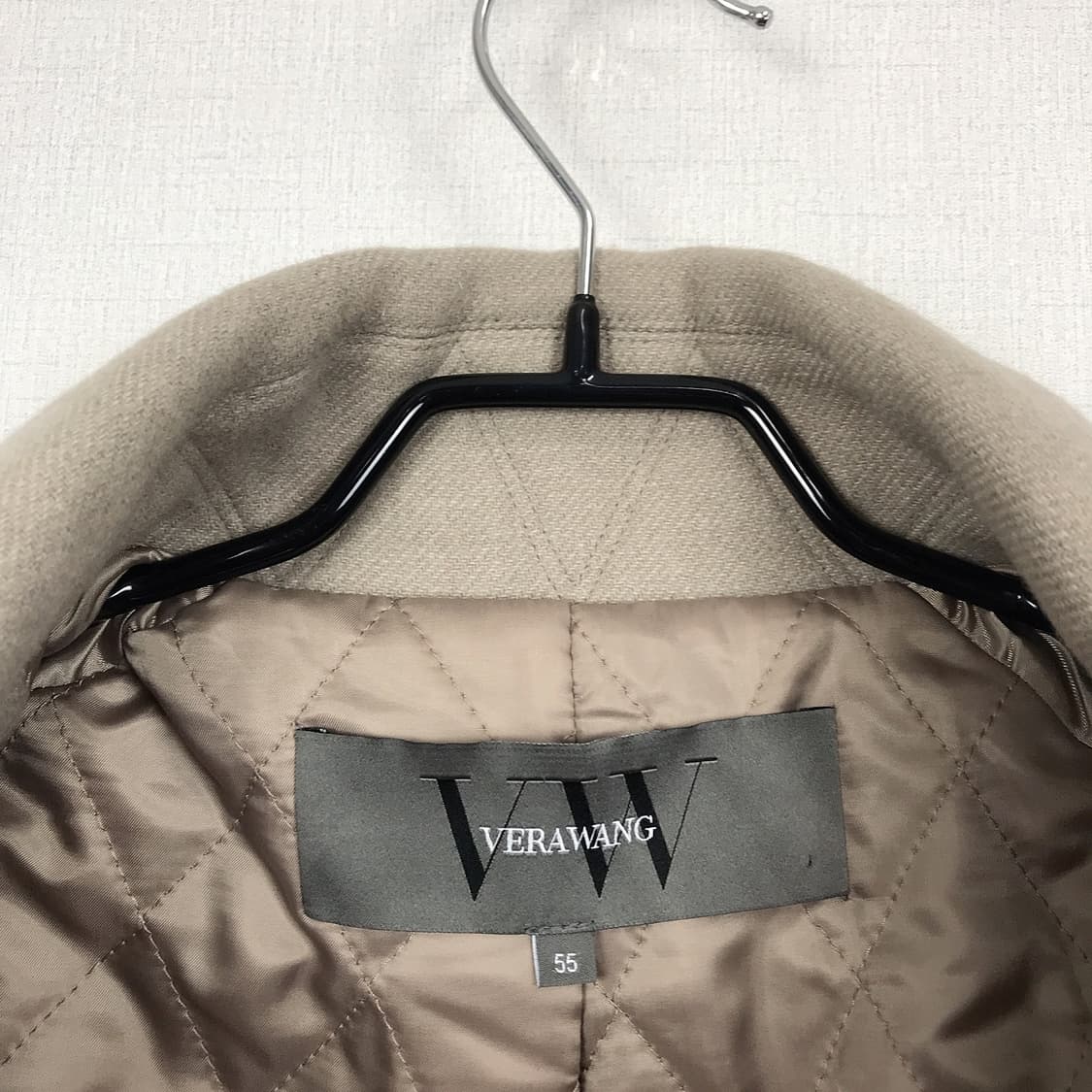 베라왕 VERAWANG 세미오버핏 숏 하프 코트 여성55 상품이미지8