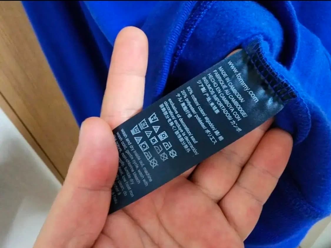 (L)타미힐피거 기모 맨투맨 상품이미지4