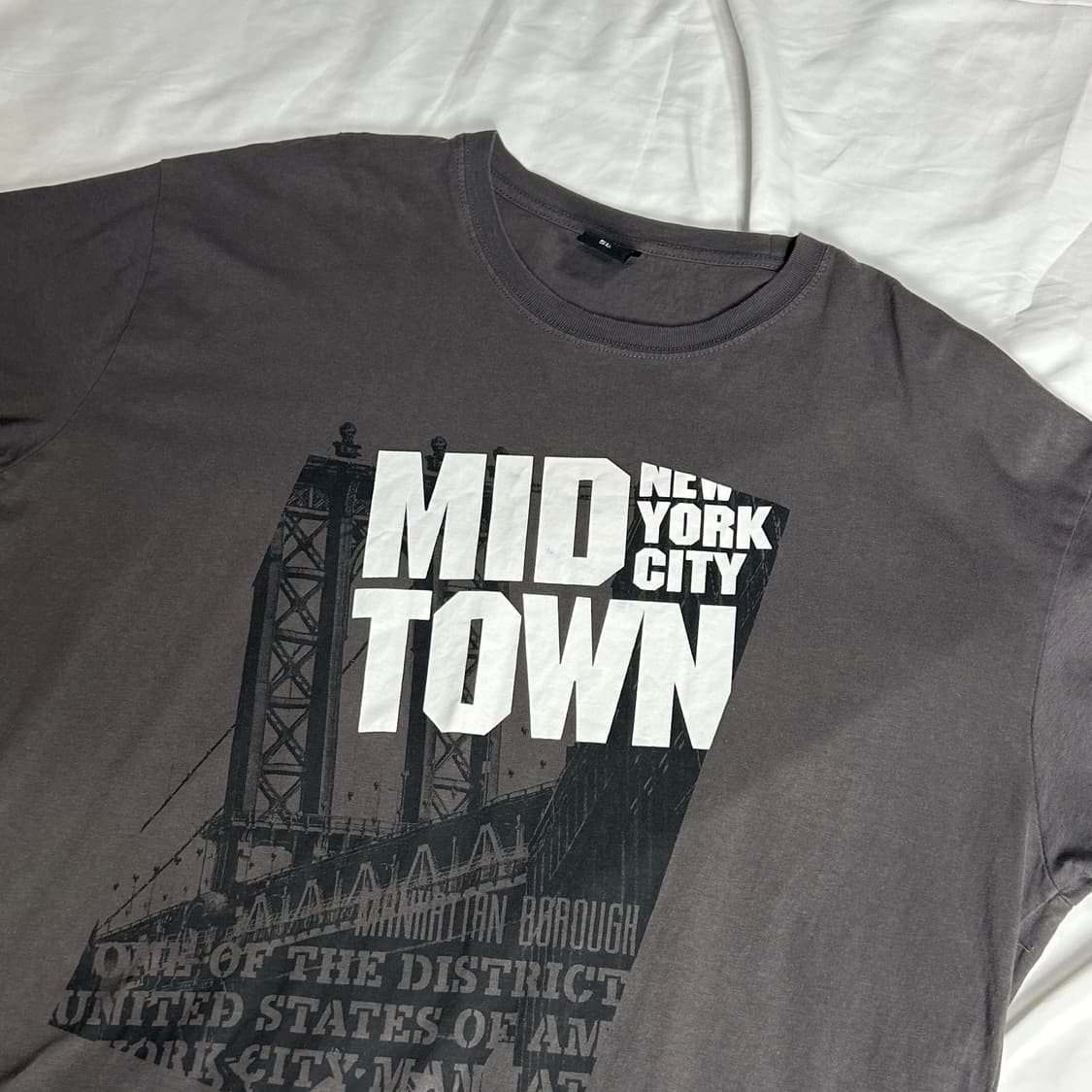 [JPN] 빈티지 레터링 프린팅 반팔티셔츠 상품이미지2