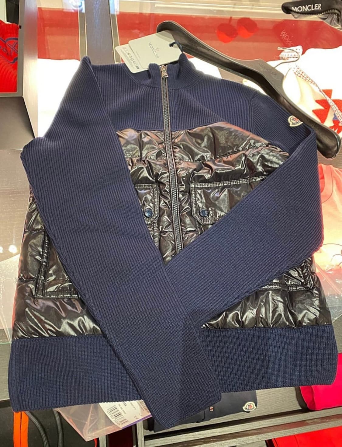 몽클레어 니트 패딩 상품이미지1