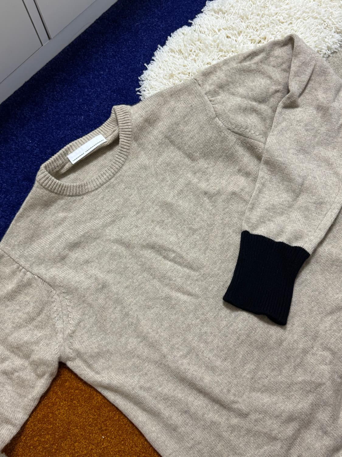 랜덤아이덴티티 니트 L 상품이미지4