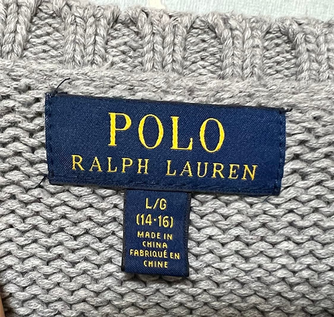 POLO 폴로 여자 니트 성조기 겨울 S 90 55 상품이미지3