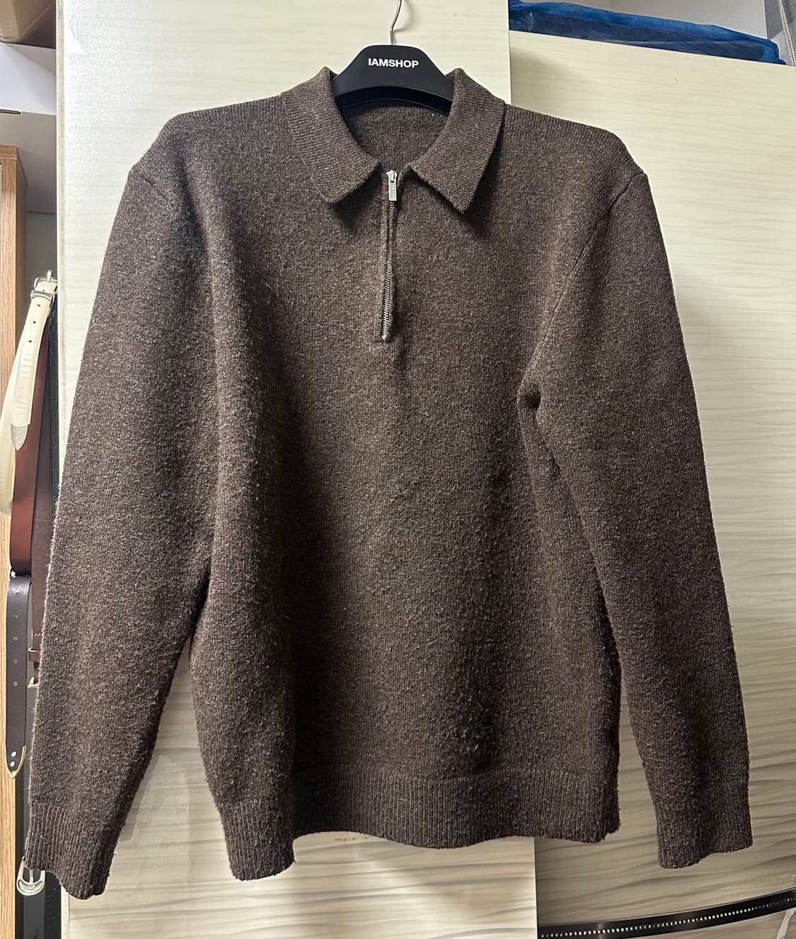 수아레 하프집업 카라니트 L 상품이미지1