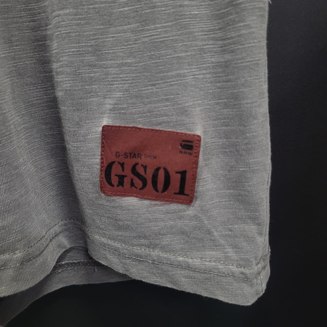 G-STAR RAW 빈티지 빅로고 셔츠  상품이미지3