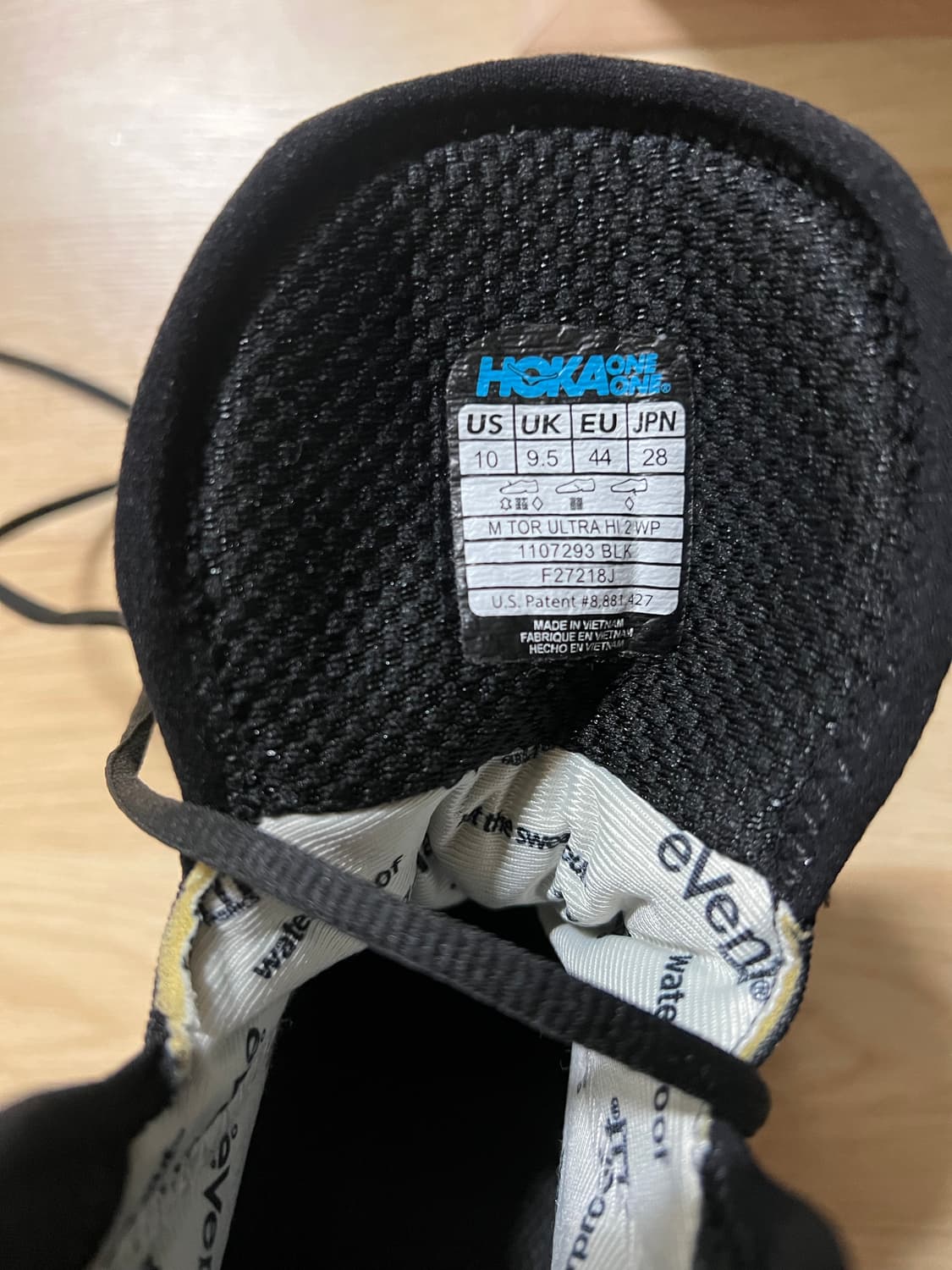 호카오네오네 토르 하이 울트라 블랙 2세대 WP 280 상품이미지9