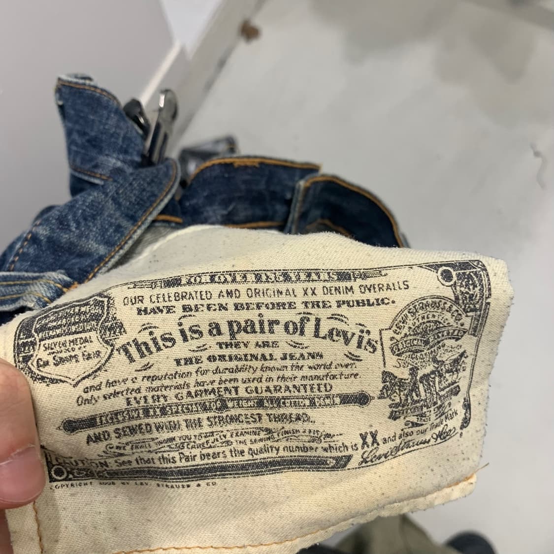 리바이스 501 데님팬츠 상품이미지7