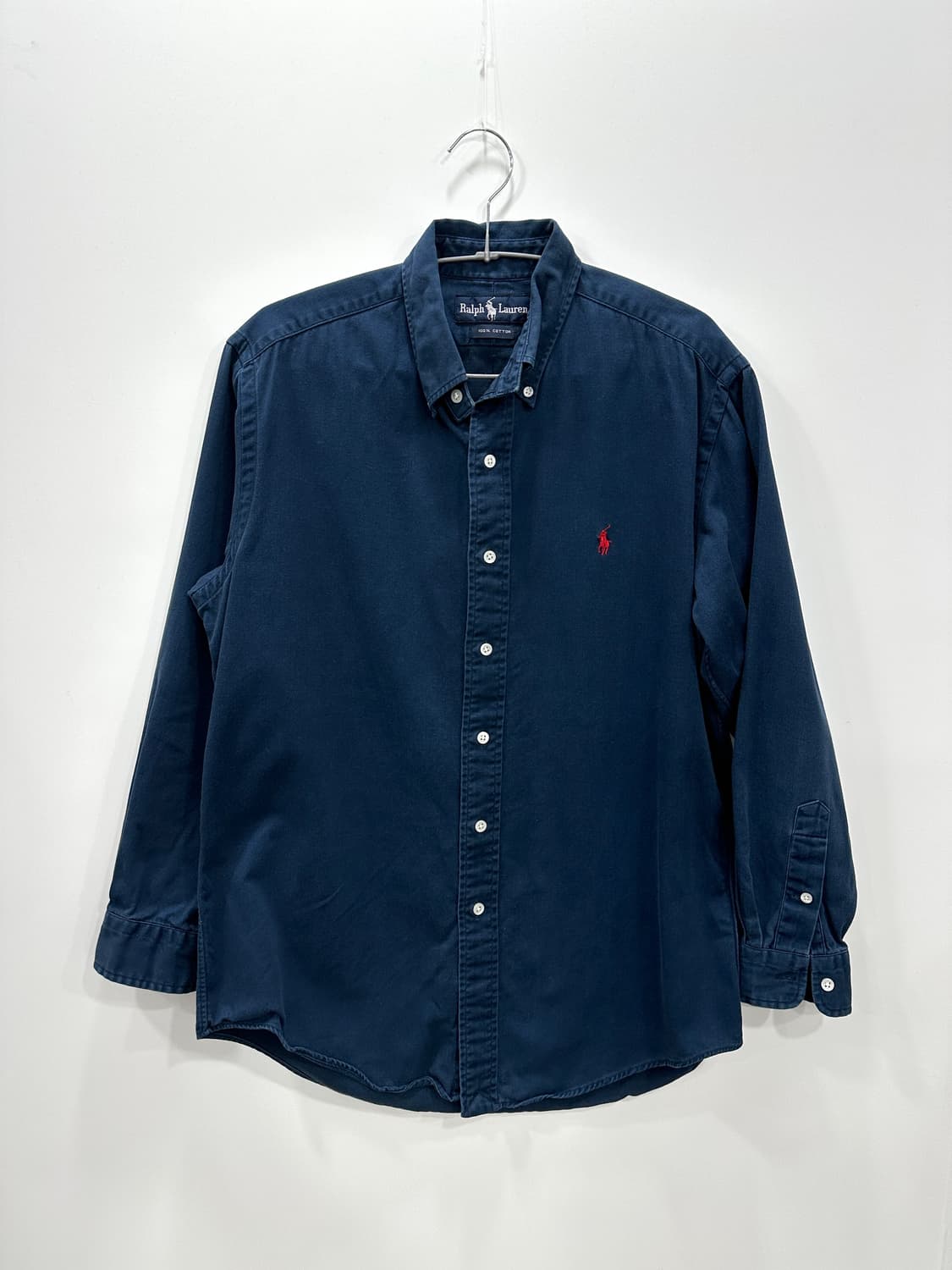 폴로랄프로렌 옥스포드셔츠 네이비M 상품이미지1