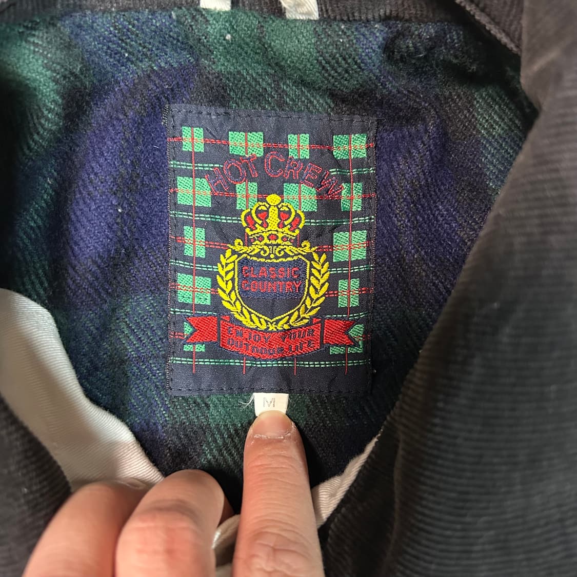 [L] 일본 빈티지 자수 패치 헌팅자켓 상품이미지4