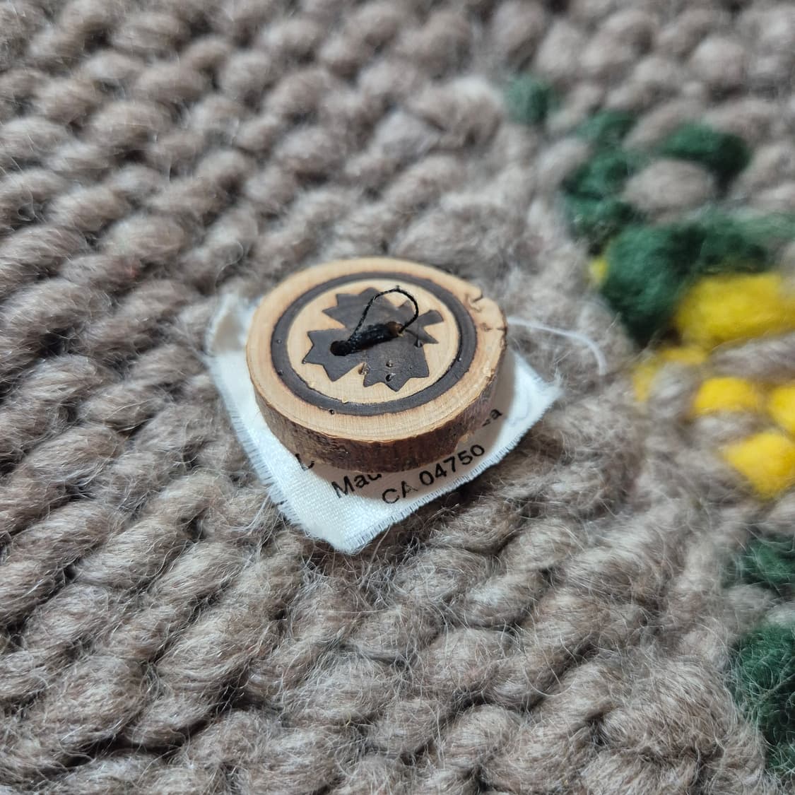 FAB 캐나다 컬러 코위찬 인디언 패턴 헤비울 M 상품이미지6