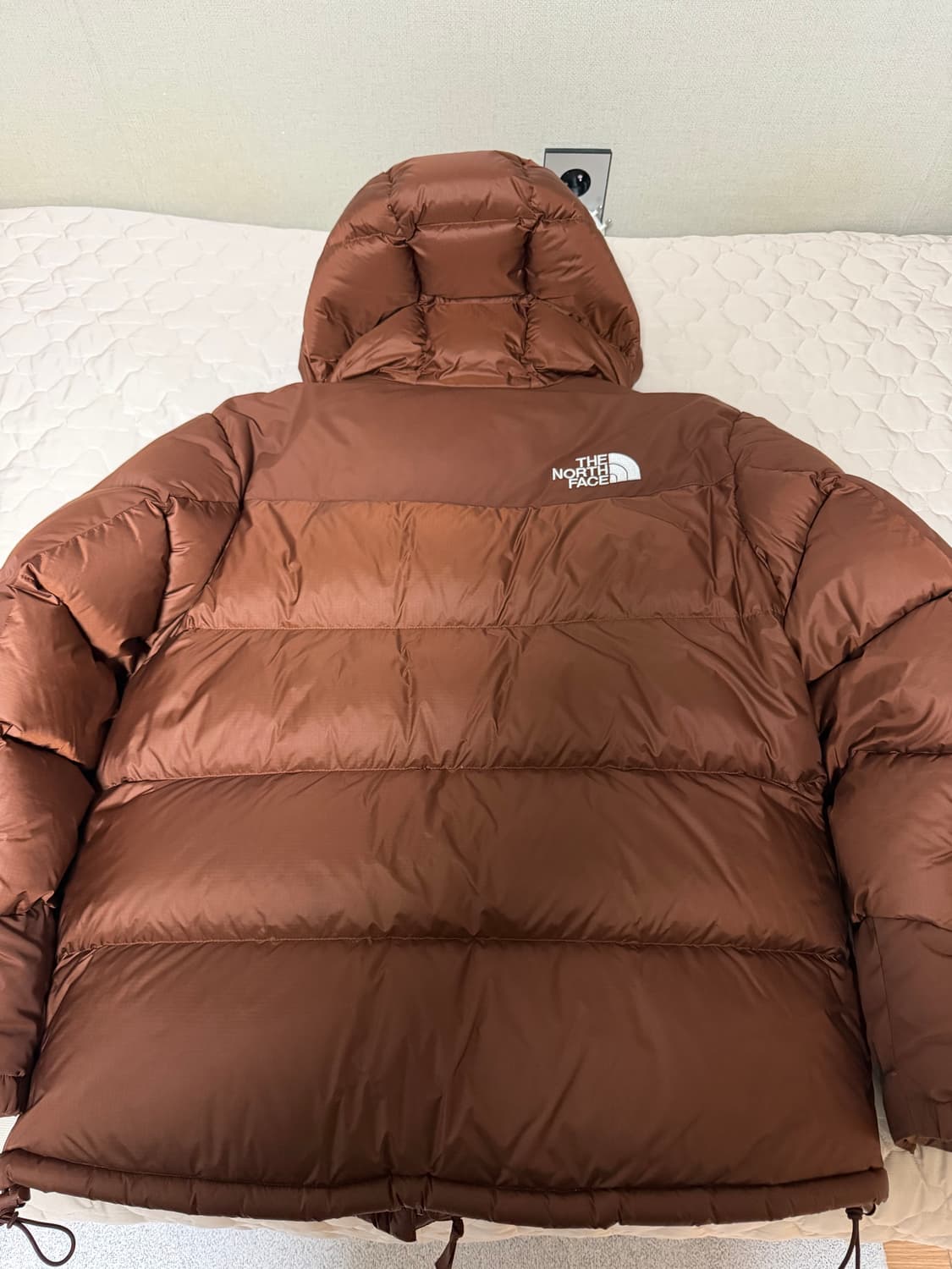 노스페이스 히말라얀 다운 파카 패딩 다크오크 L(약 105) 상품이미지2