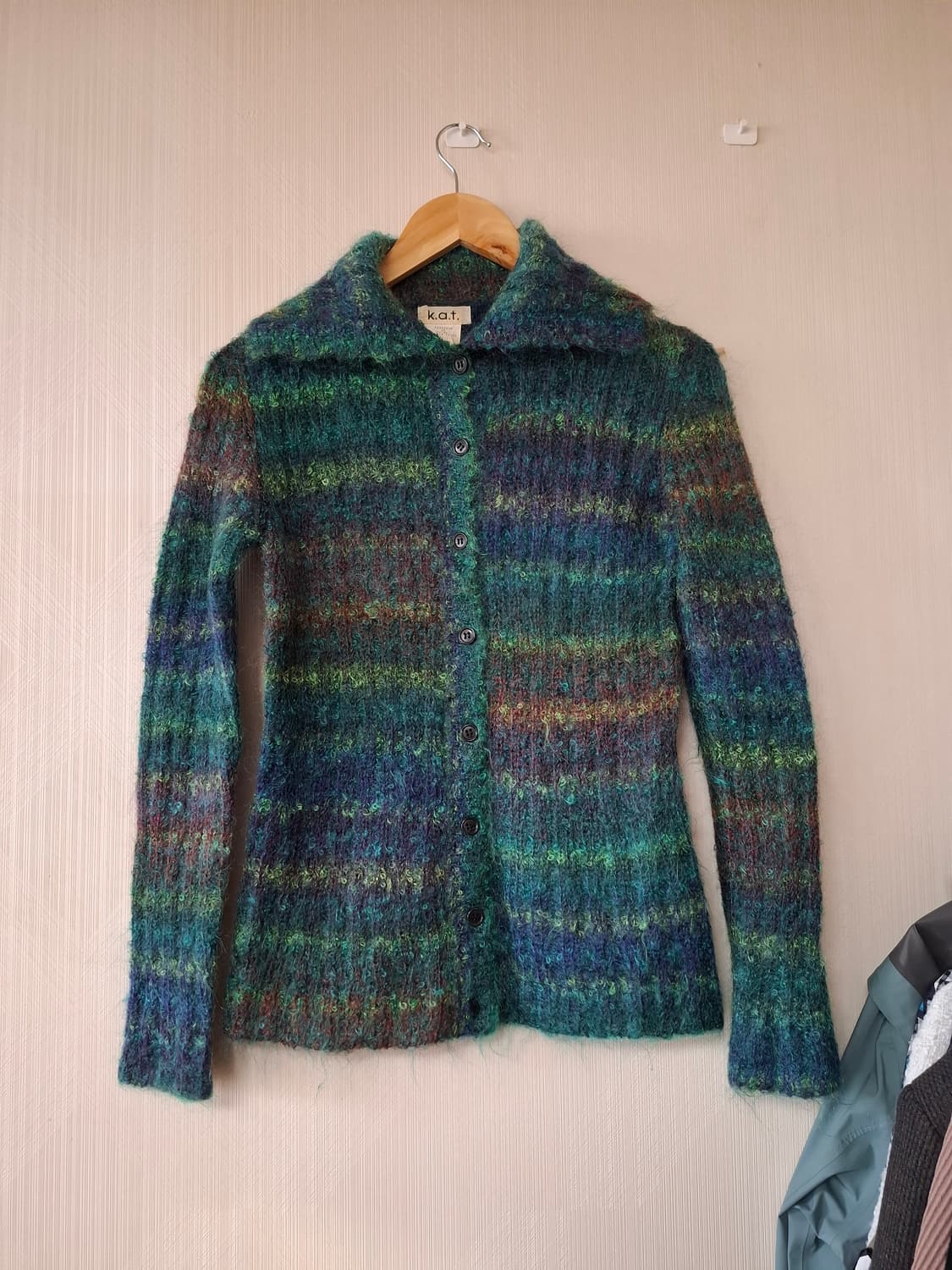 일본빈티지 k.a.t. 모헤어 가디건 상품이미지1