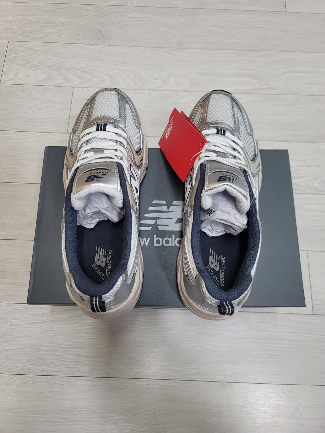 (240)뉴발란스 주니어  530 스틸 그레이[대전 직거래도 가능] 상품이미지7