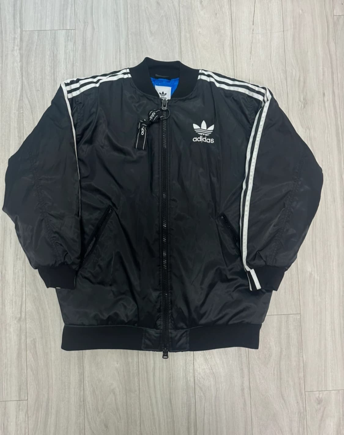 아디다스롱 봄버 자켓 S-M 공용 상품이미지1