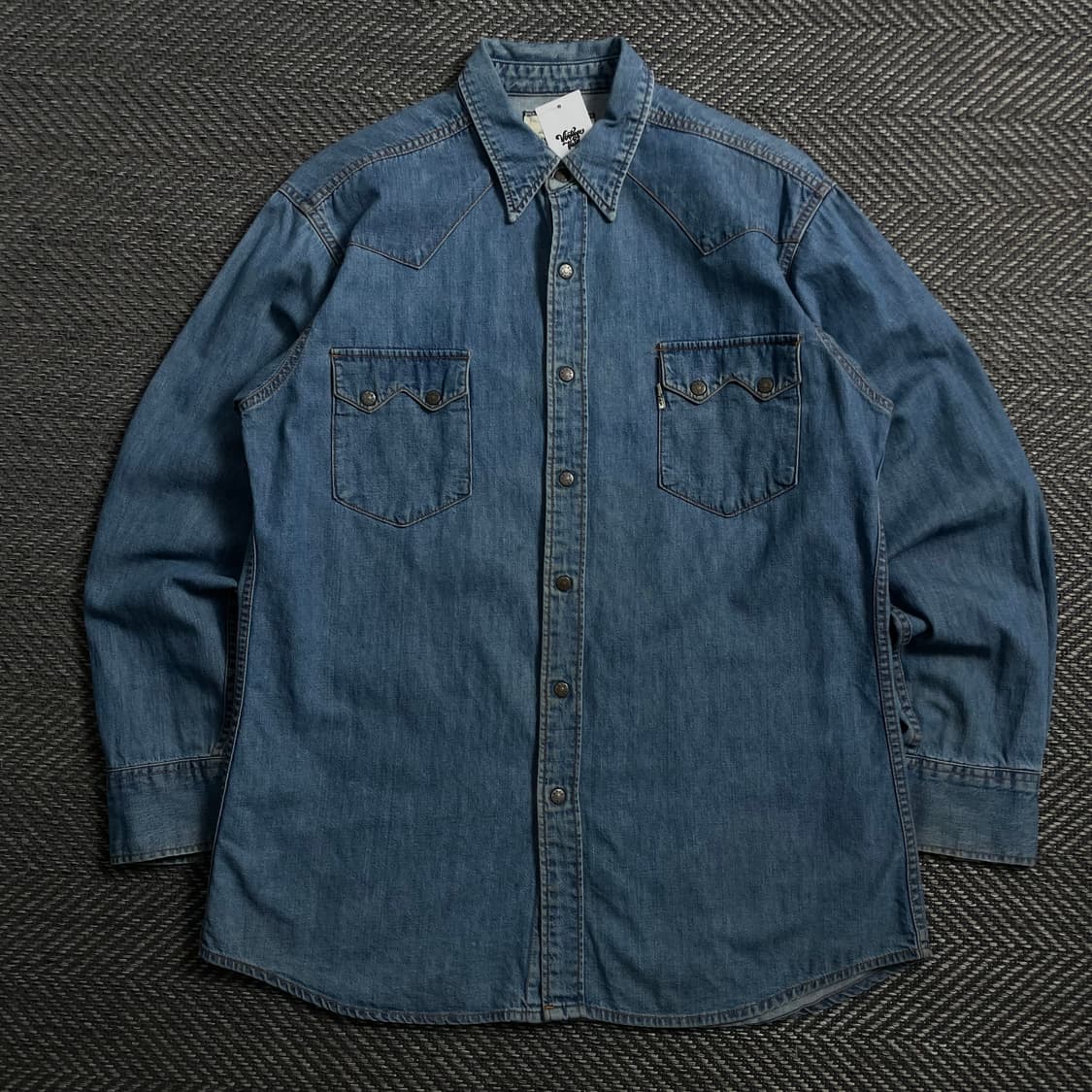 리바이스 오리지날 빅E 웨스턴 데님 셔츠o 4100 상품이미지1