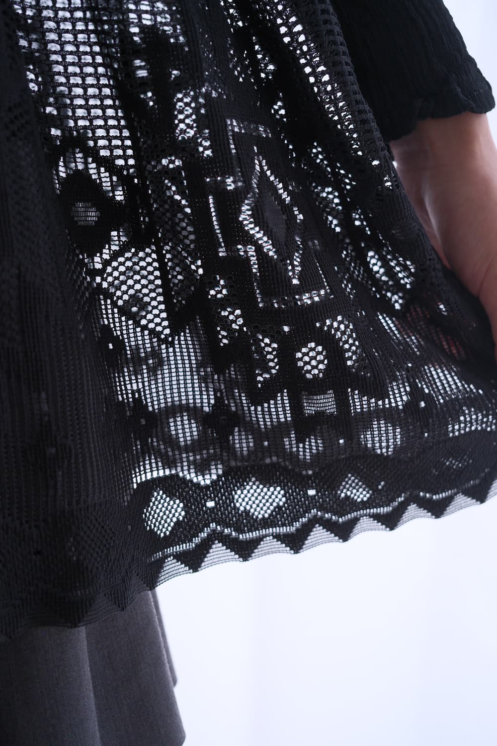 Lace layered cardigan 상품이미지2
