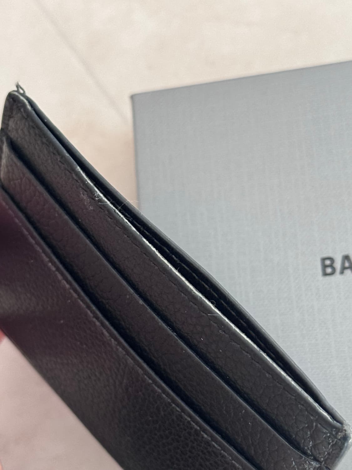 발렌시아가 네오 클래식 카드 홀더 블랙 상품이미지4