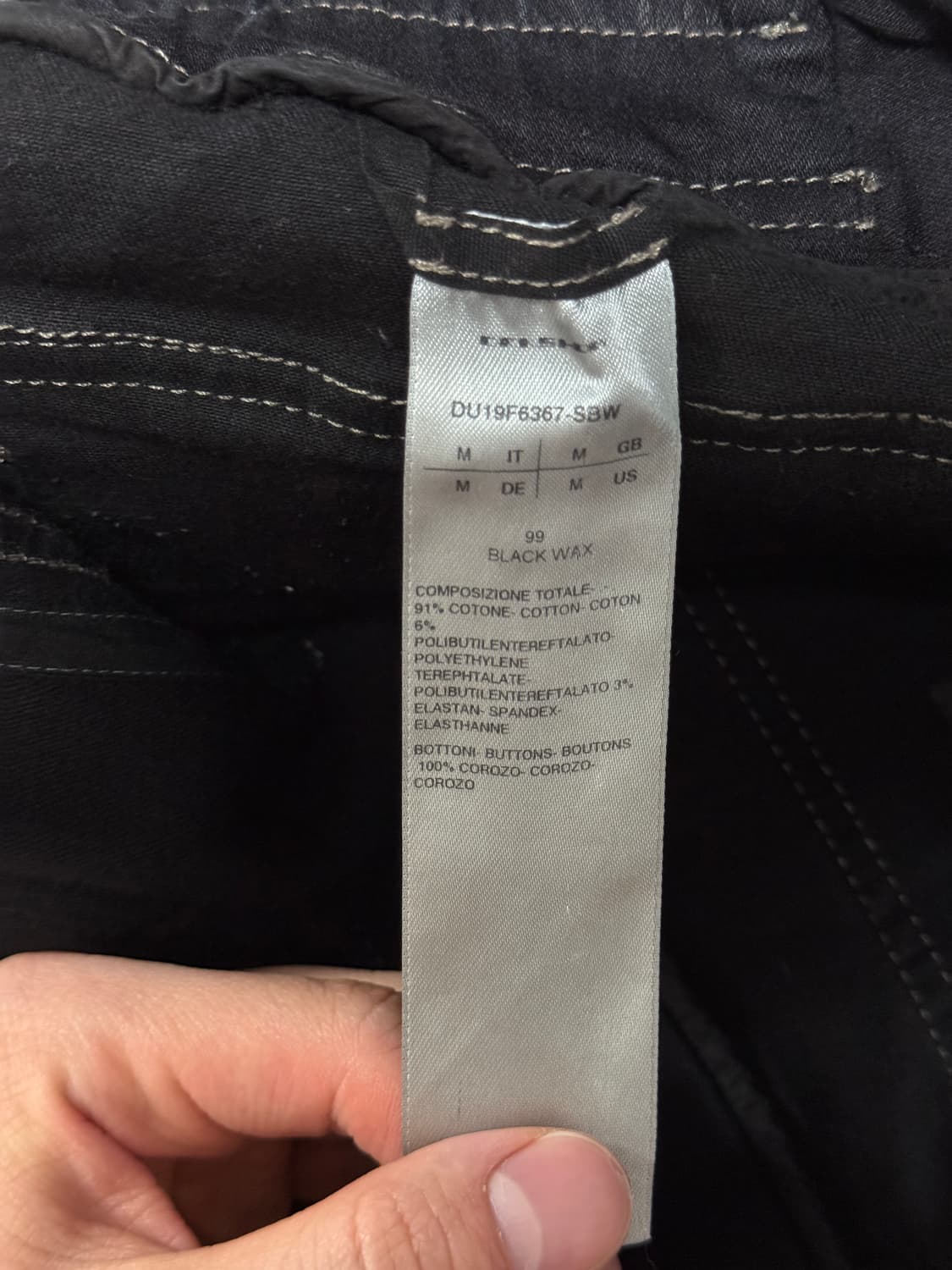 릭오웬스 에어컷 sbw [m] 상품이미지6