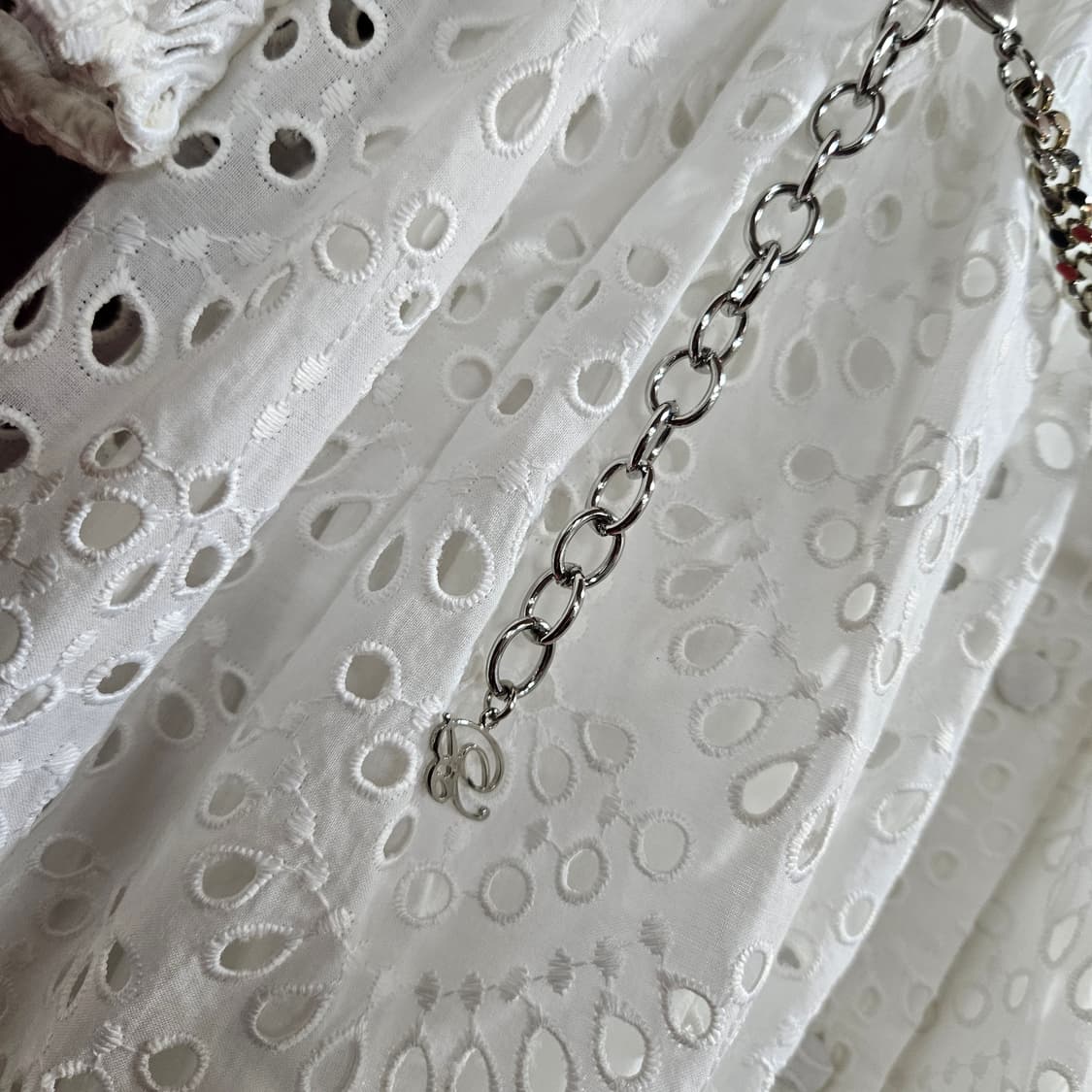 발렌타인(Ballantyne) in italy 크리스탈 체인 벨트 원피스 상품이미지4