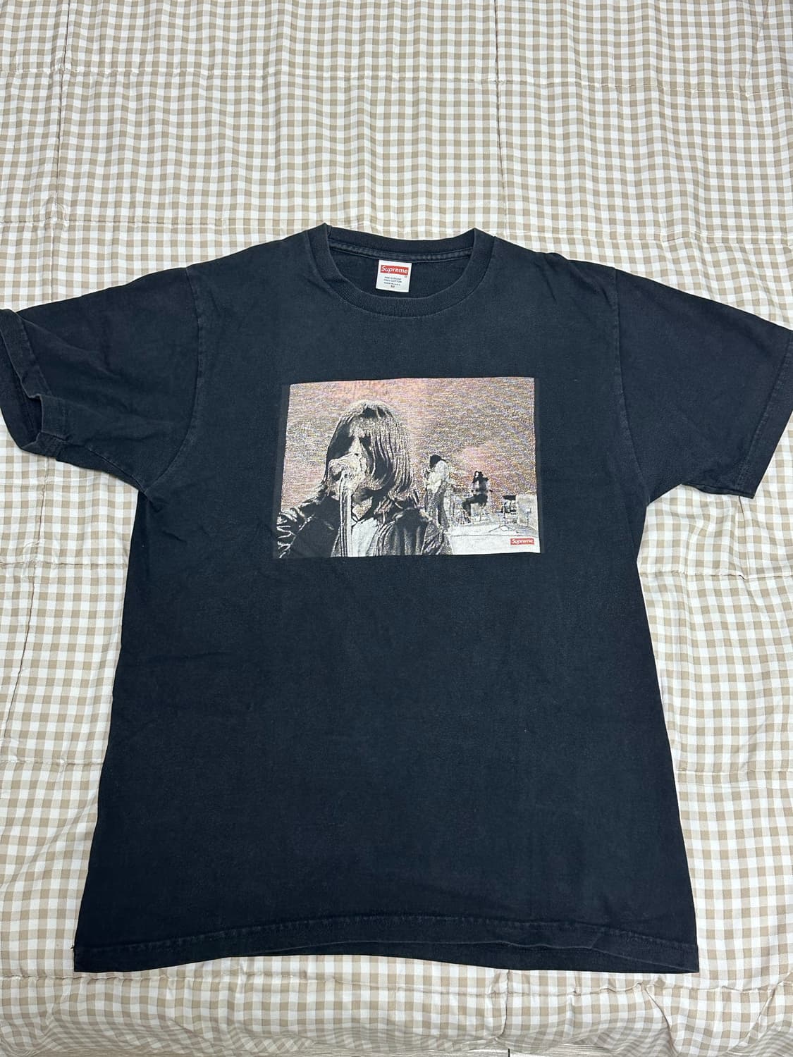 m사이즈 슈프림 블랙사바스 티셔츠 블랫 상품이미지1