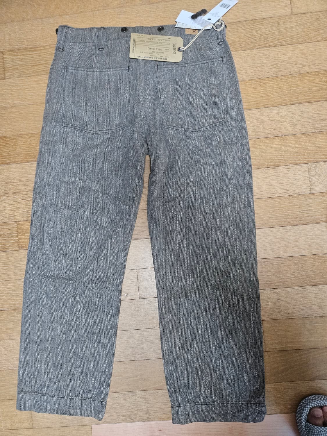 rrl 디스트레스트 헤링본 트윌 필드 팬츠 32/30 상품이미지2