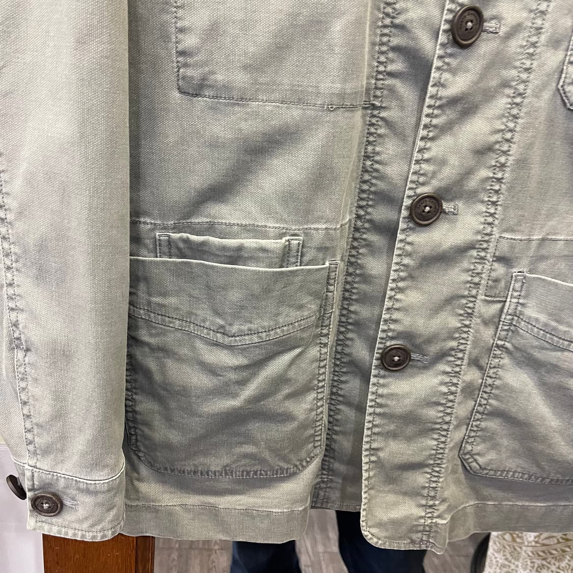 헨리코튼 가먼트다잉 워크 자켓 상품이미지3