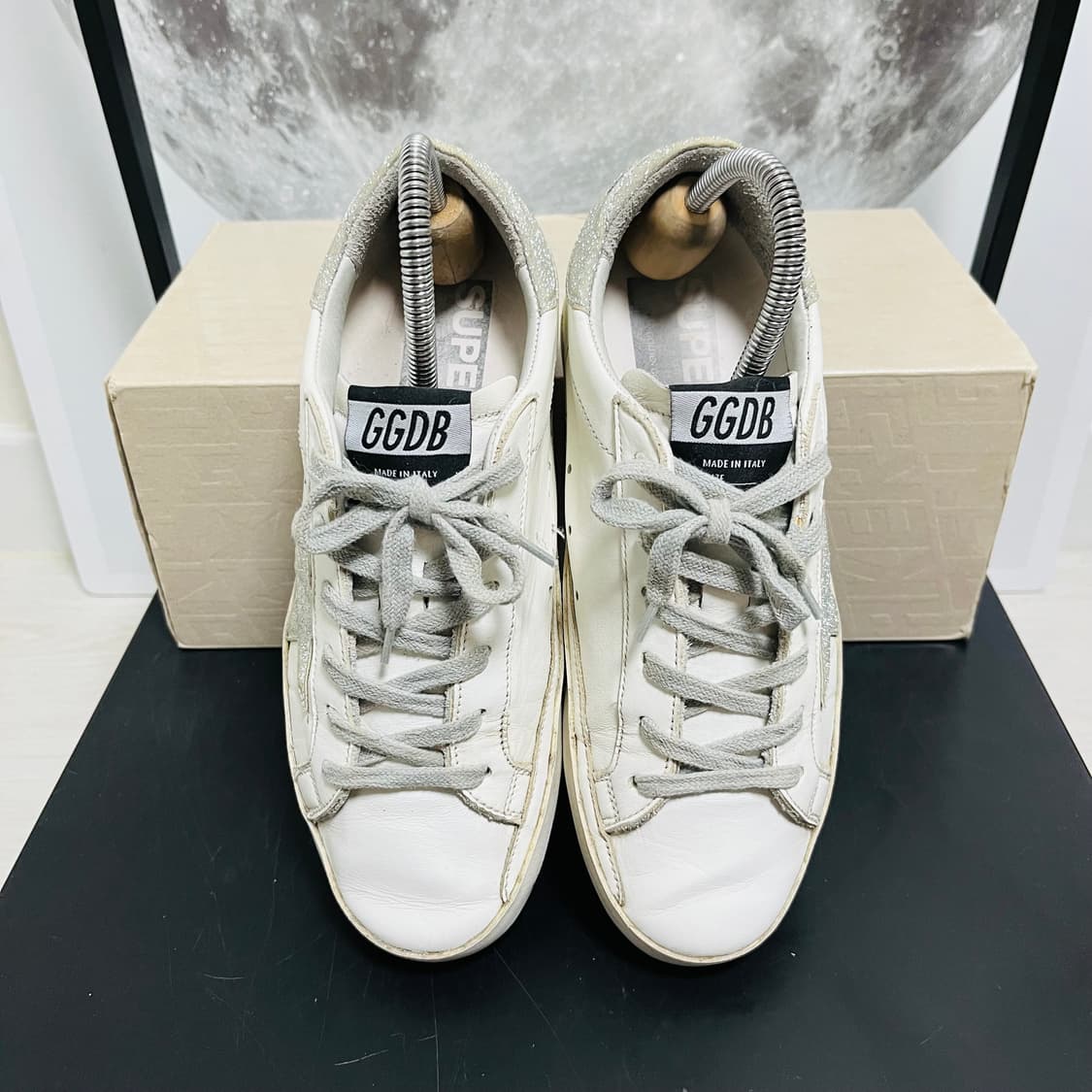 정품 36) 골든구스 실버탭 글리터 스니커즈 230~235 상품이미지3