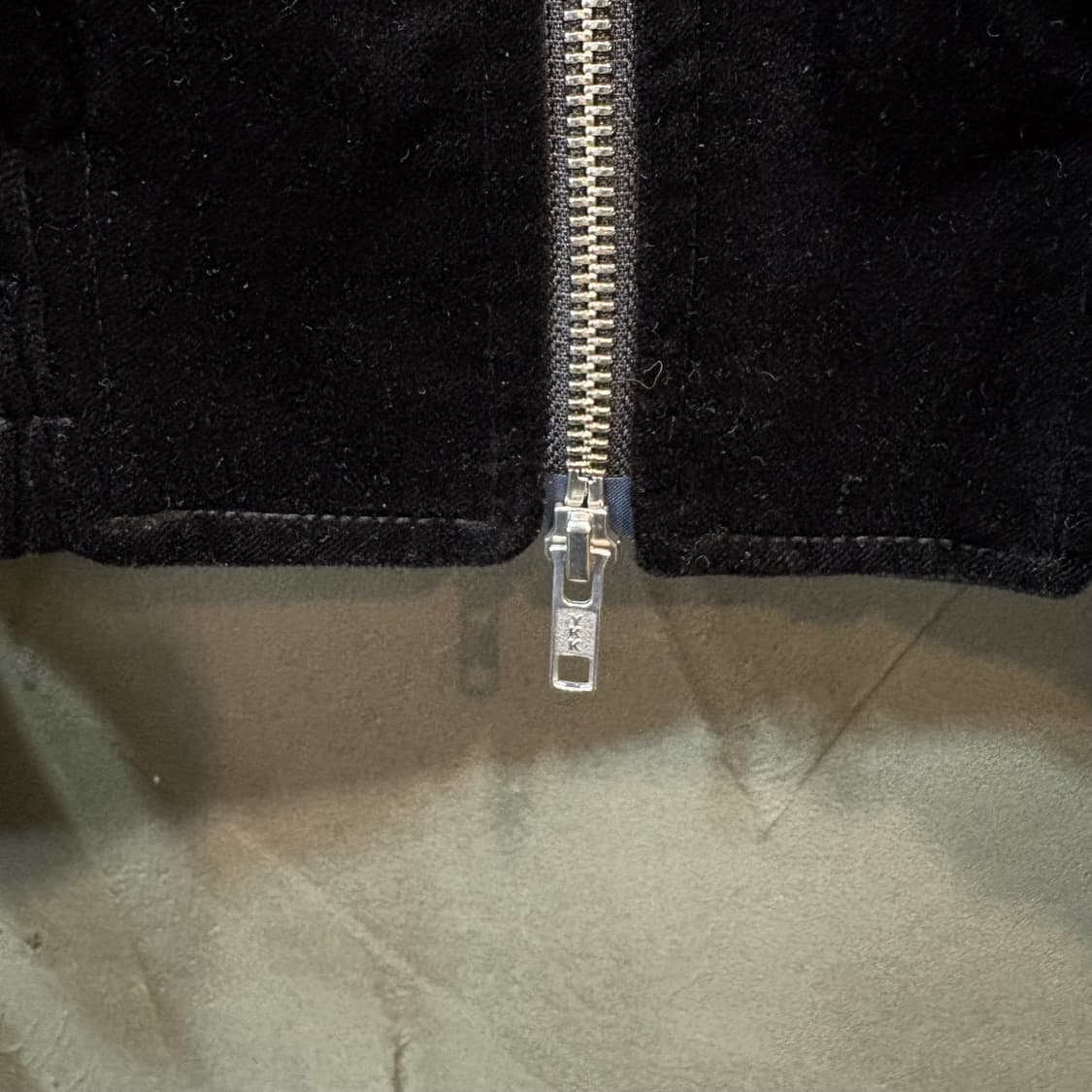 [1] WAVINESS 웨이비니스 벨벳 블루종 상품이미지3