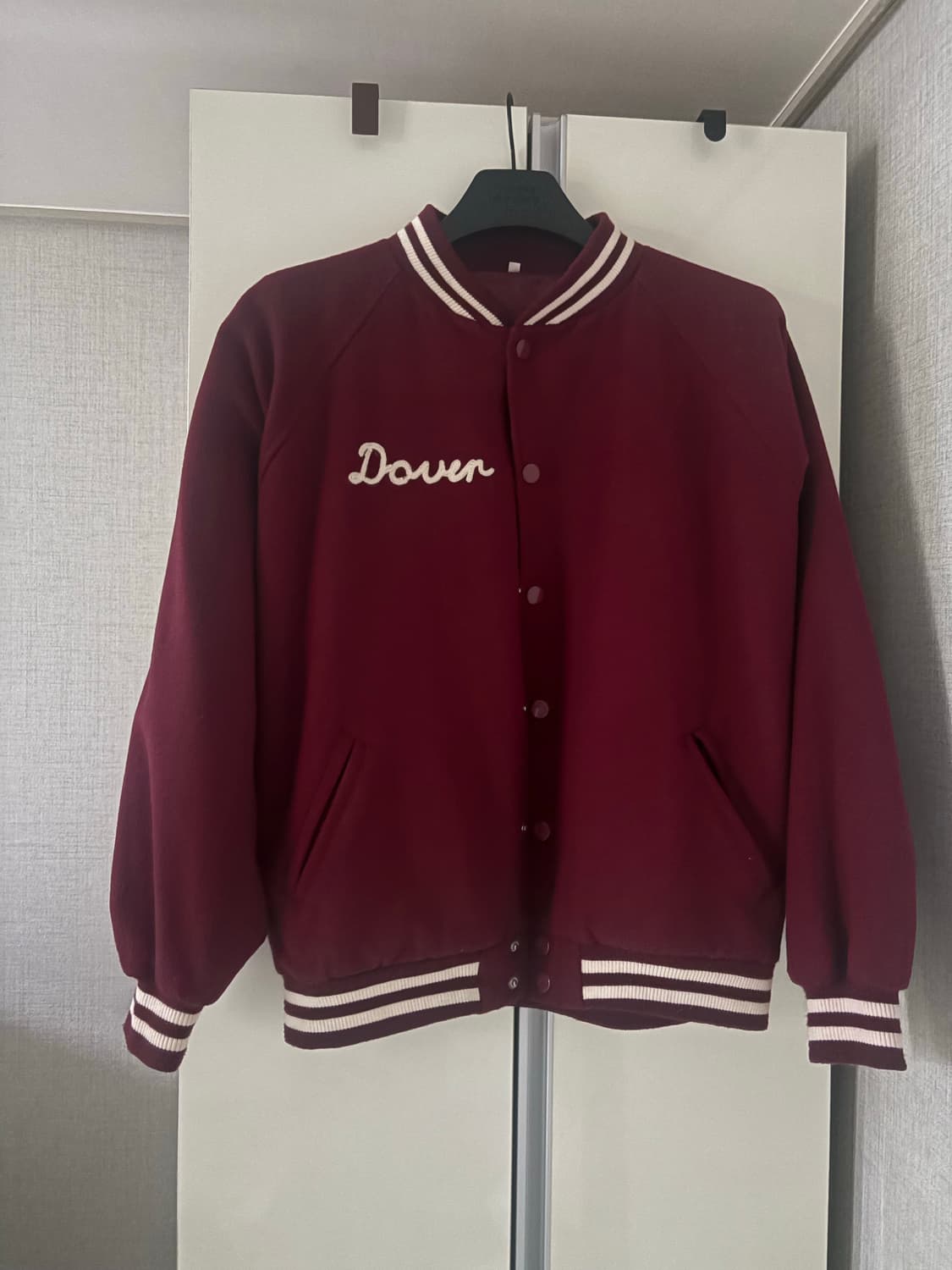 도버(Dover) 자수 울 바시티 자켓 L (100-105) 상품이미지3