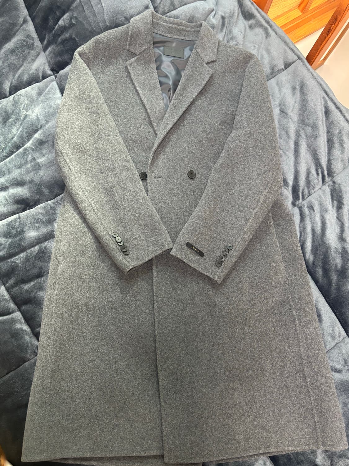 질스튜어트뉴욕 더블코트 차콜 M 상품이미지1