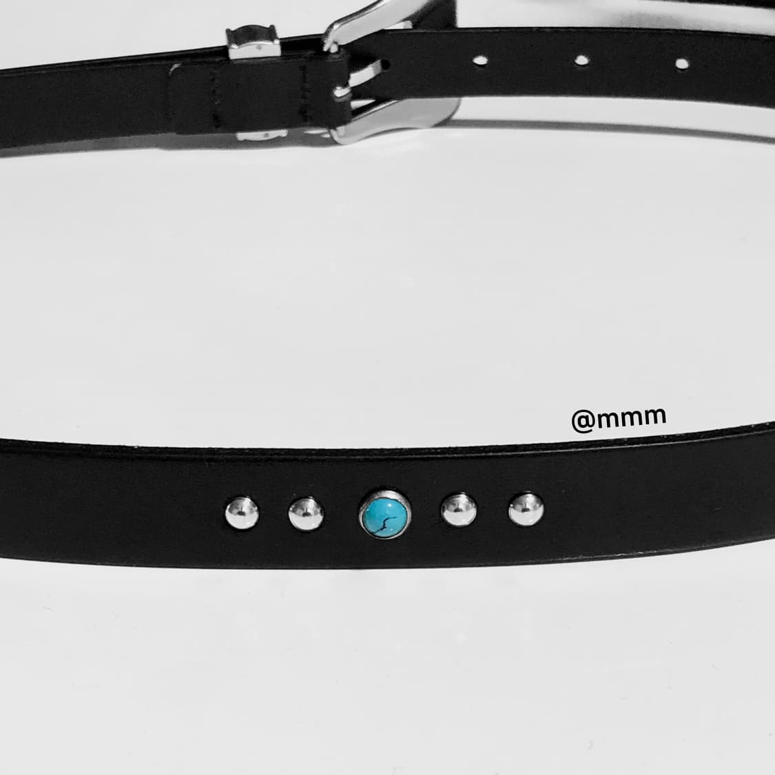 [Unisex] 터키석 찡 웨스턴 벨트 상품이미지5