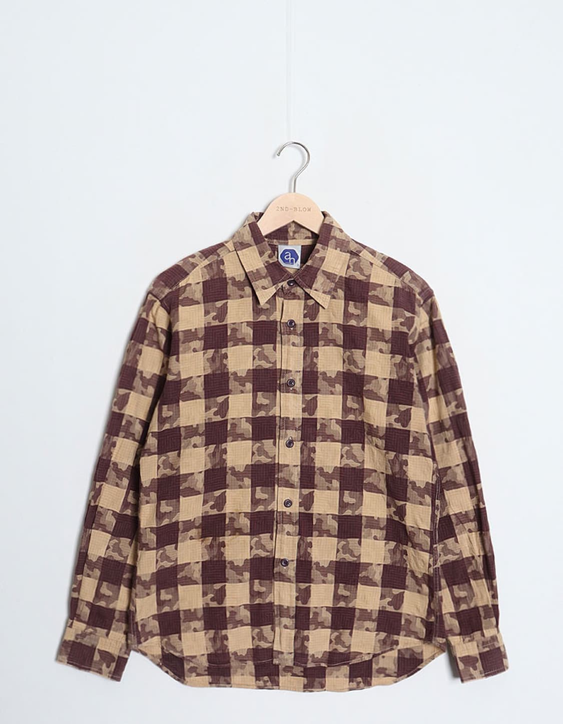 ABAHOUSE Check&Camo Shirts 상품이미지1
