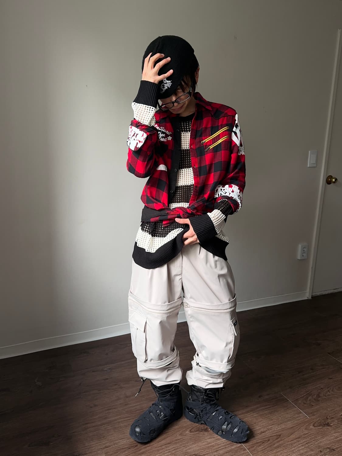 Chip Clip 피쉬네트 스트라이프 니트 상품이미지3