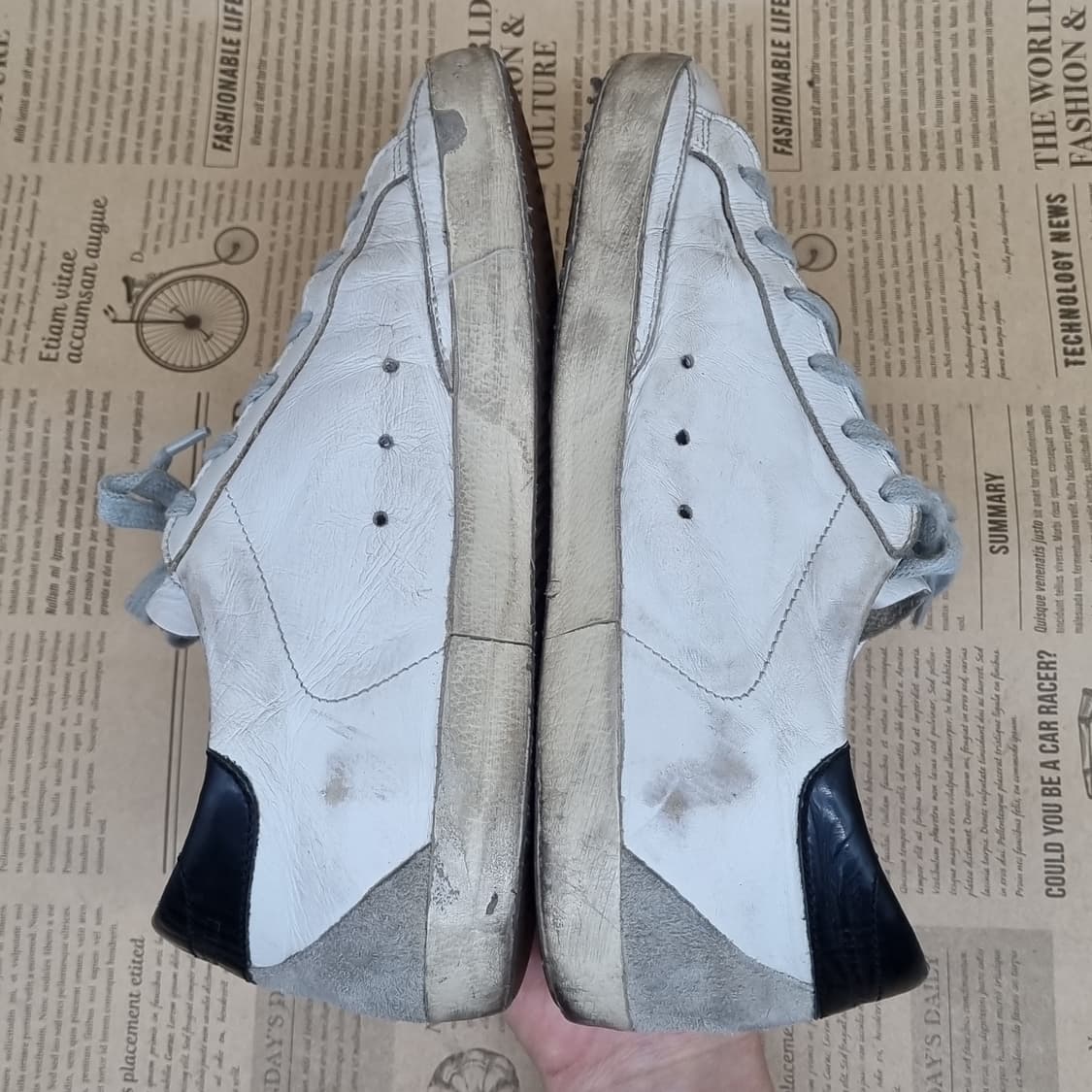 정품 골든구스 여성스니커즈37 240 상품이미지5