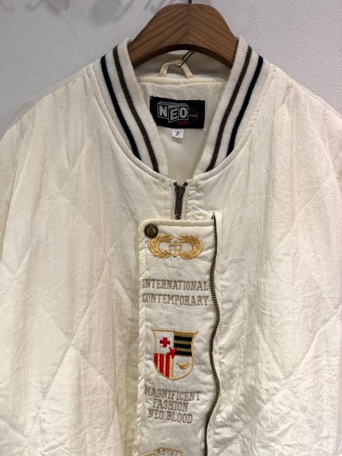 Neo Blood Vintage 90s Quilting Bomber 상품이미지3