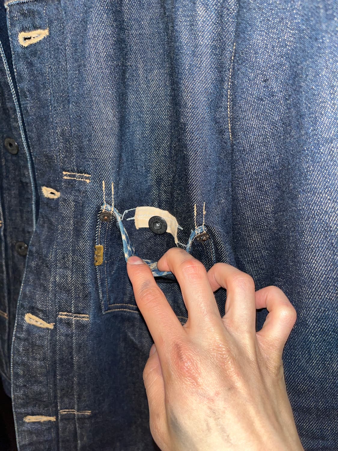 올드조 09aw 데님 셋업 12.5oz 상품이미지6