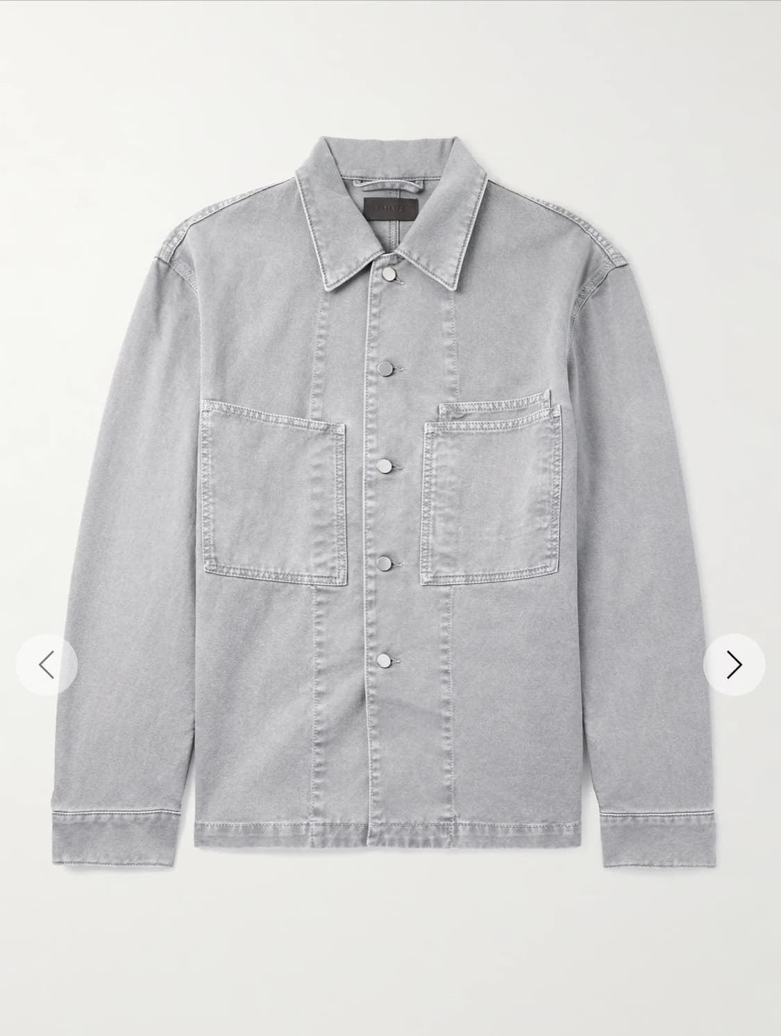 르메르 워크웨어 데님 오버셔츠 자켓 상품이미지2