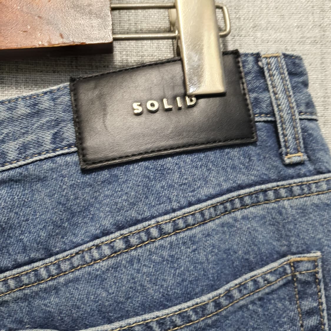 솔리드옴므 데미지 청바지 데님 팬츠  상품이미지4