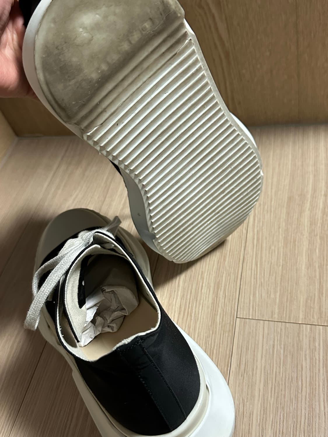 릭오웬스 앱스트랙트 41 (265) 스니커즈 상품이미지4