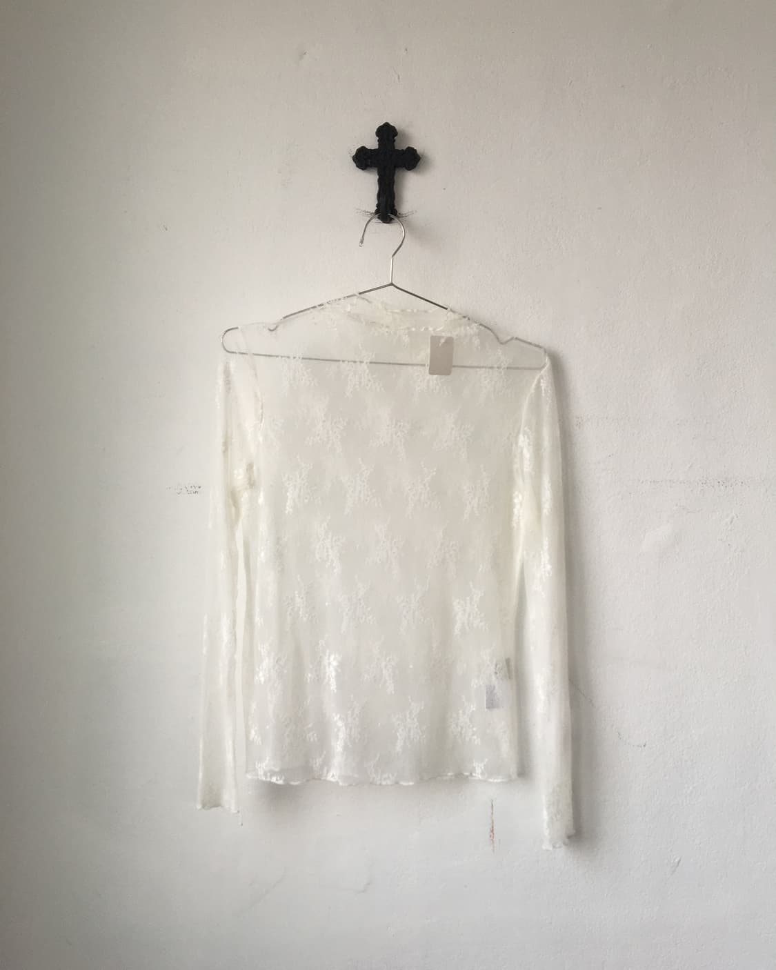 Lace see through top 상품이미지2