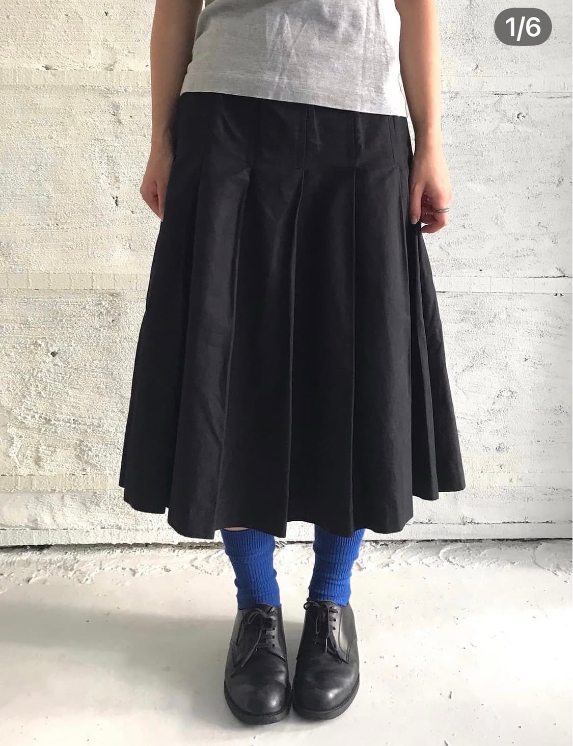 꼼데가르송 플리츠 스커트 상품이미지1