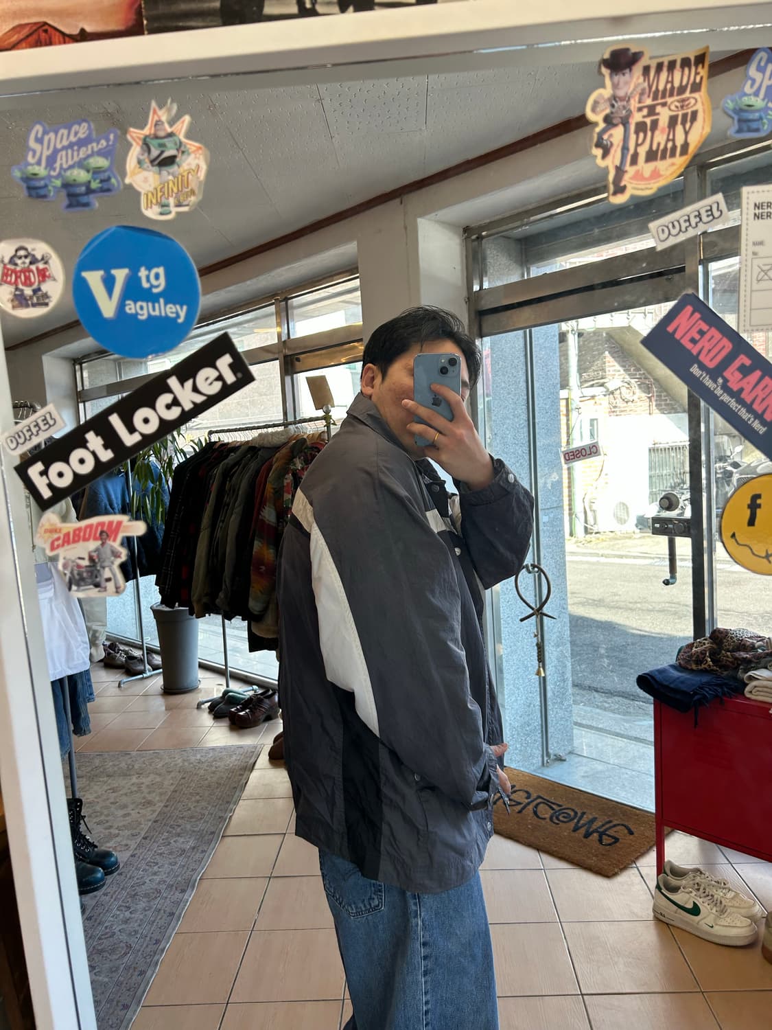 90’s 나이키 코치자켓 2XL 상품이미지8