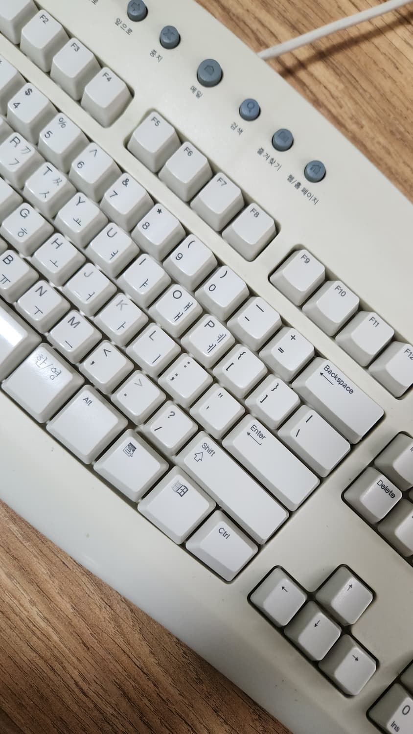 # 빈티지 마이크로소프트 인터넷 키보드 RT9443 PS2급처 상품이미지6