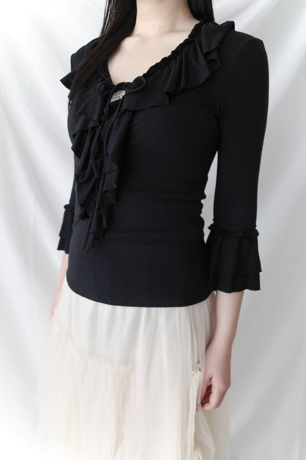 frill cardigun 상품이미지5