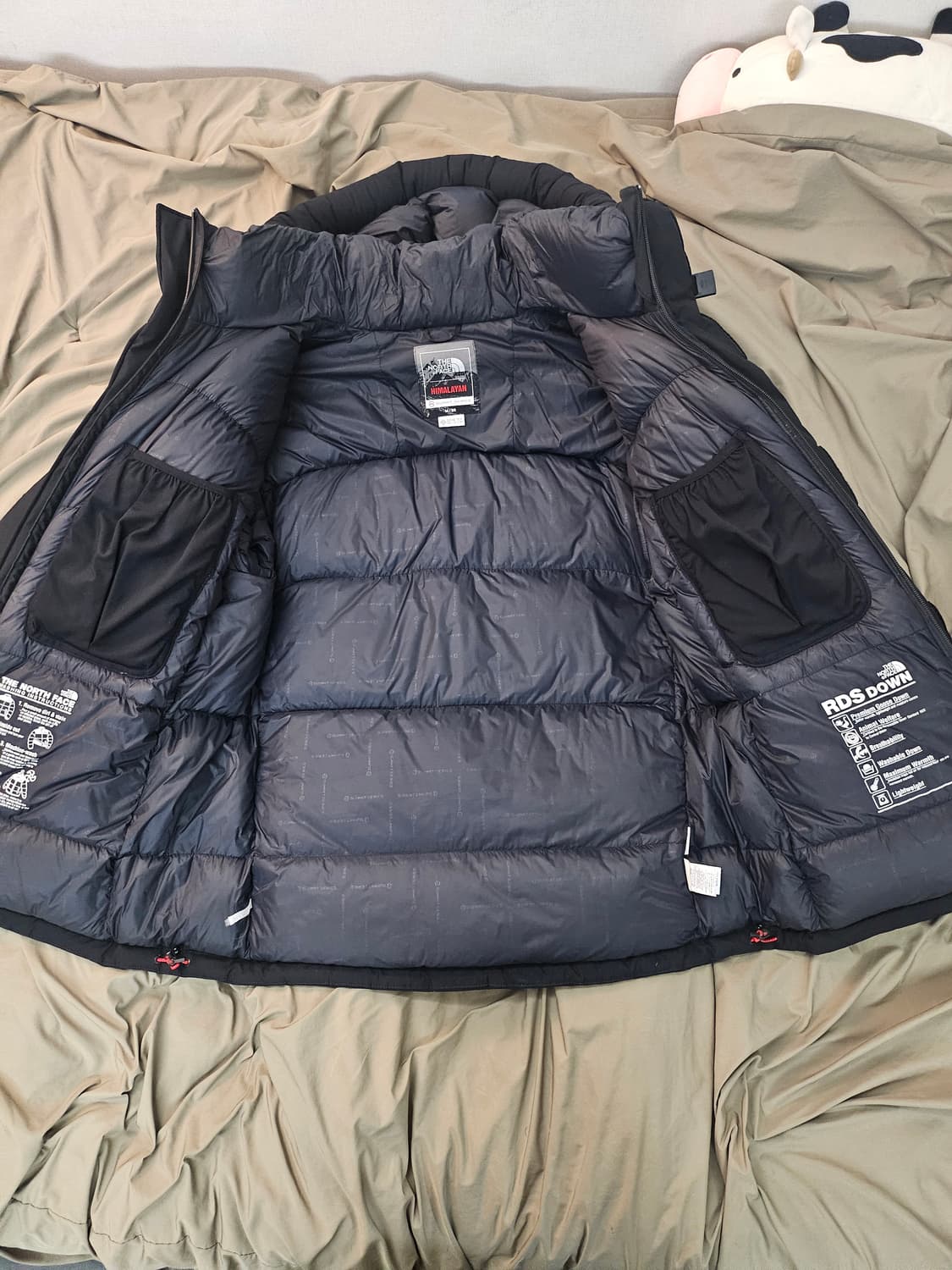 노스페이스 20년 히말라야 블랙M95(103사이즈) 상품이미지2