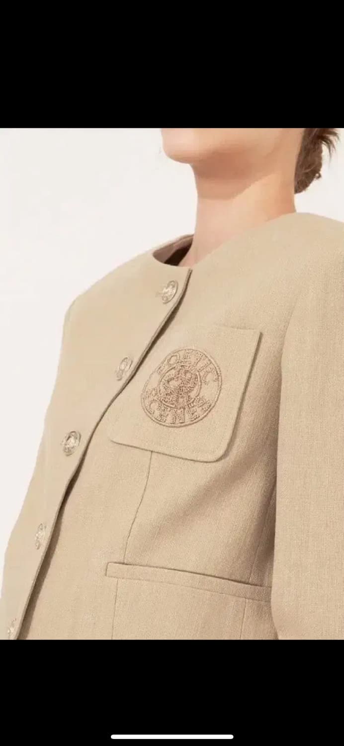 한섬 타임 포켓 트위드 자켓 s 상품이미지4