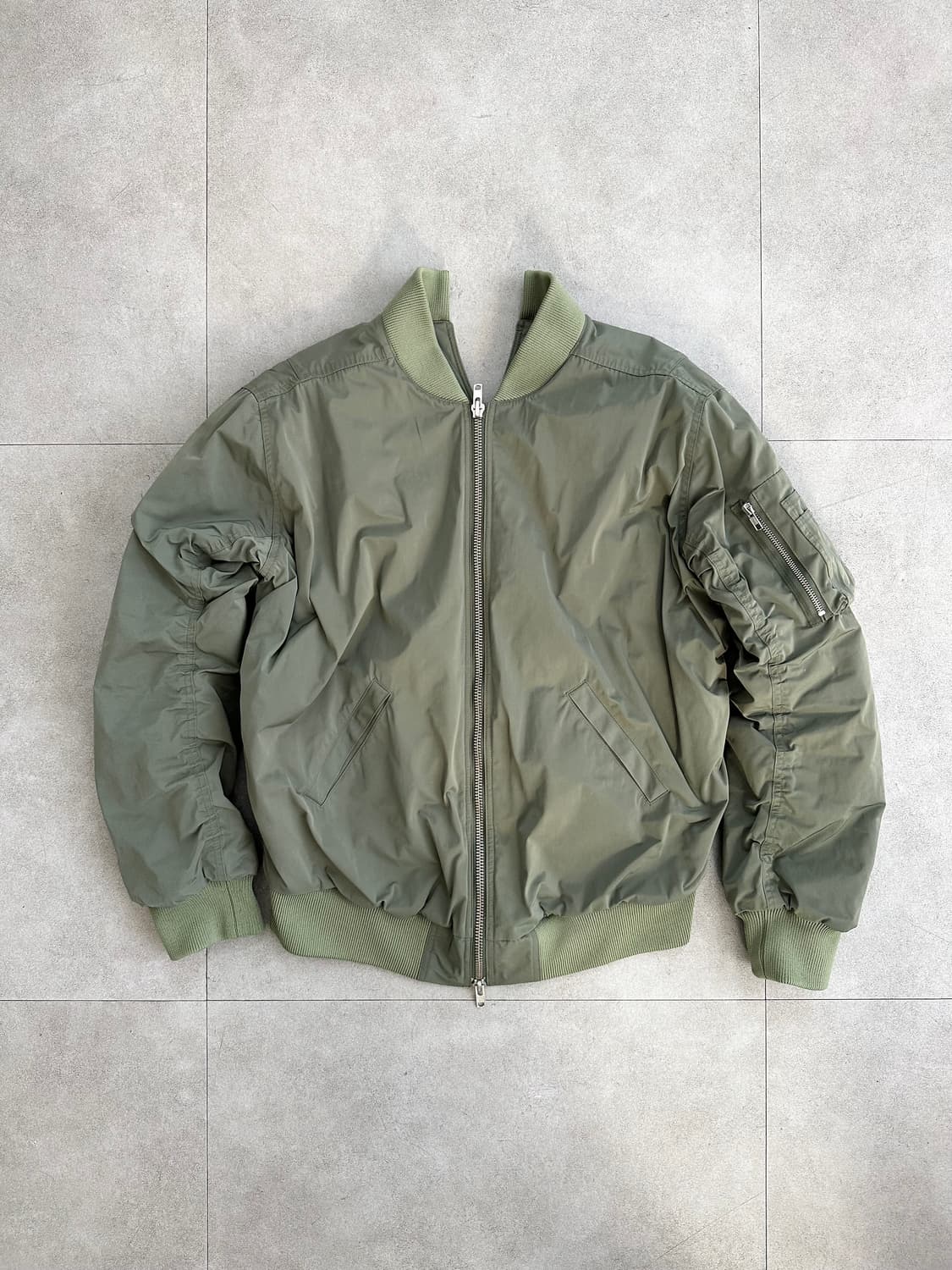 마틴 로즈 백 슬릿 오버사이즈 봄버 상품이미지3