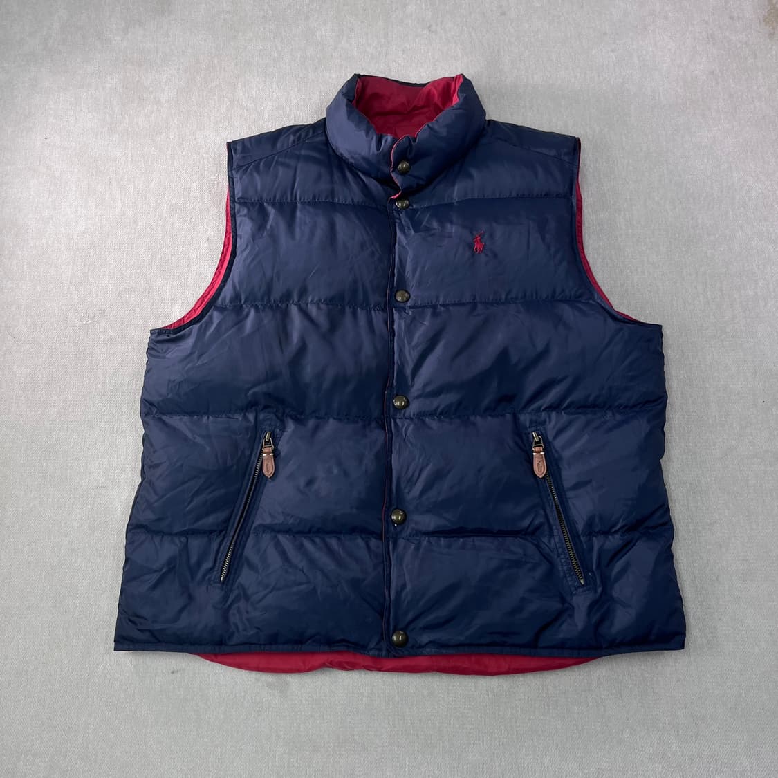 105 폴로랄프로렌 리버시블 구스다운 조끼패딩 상품이미지1